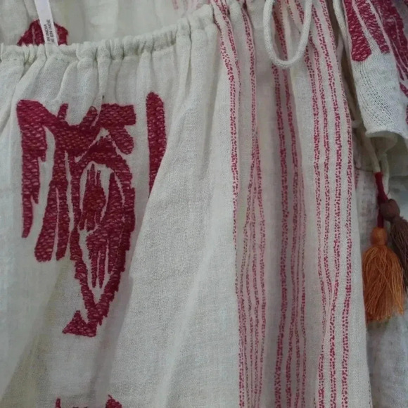 Free people NWT boho waisted pheasant top - Picture 7 of 9